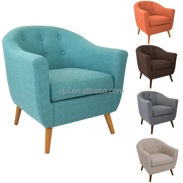 
classic fabric accent chair 