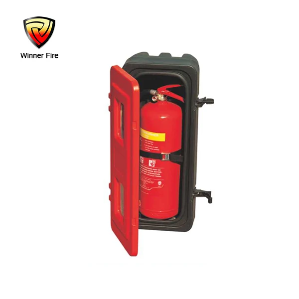 Strong and durable 6kg fire extinguisher box for trucks