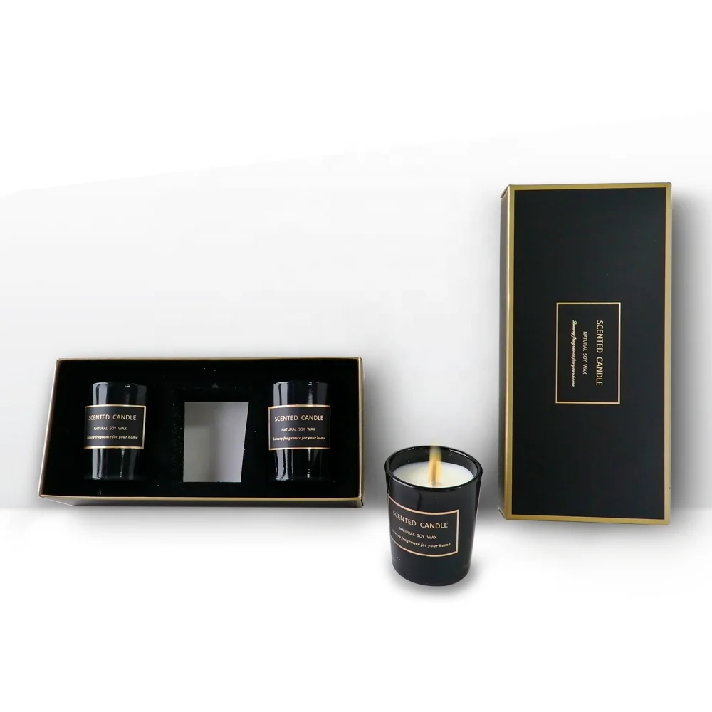 Eco-friendly Candle aromatherapy candle 3 scented candle sets with gift box