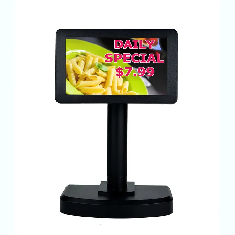  TFT дисплей клиента для PD7000 точки продажи pos VFD allin one system