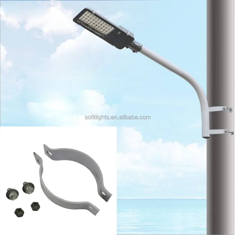 General use street light concrete pole clamp