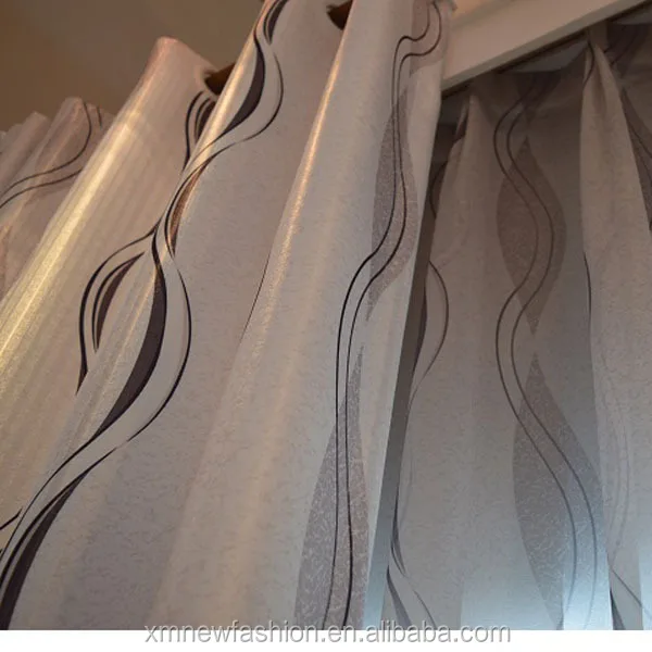 blackout stripe wholesale curtains geometric picture modern style curtains