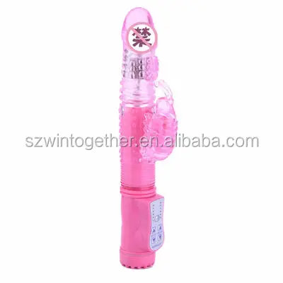 36 speed flexible rotating rabbit sex toys vibrator up down
