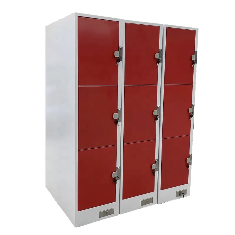 Coin Locker Steel Coin Lock Operate Locker Single Column Doors Coin Locker for Things Storage