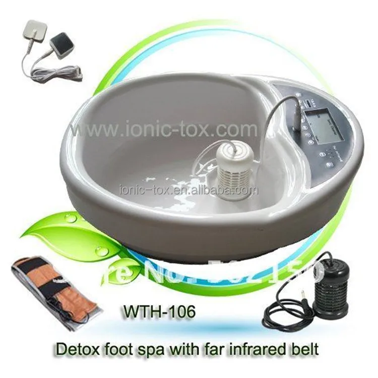 Bio detox foot spa with big LCD screen