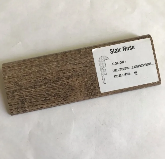 mdf laminate flooring accessory stair nose