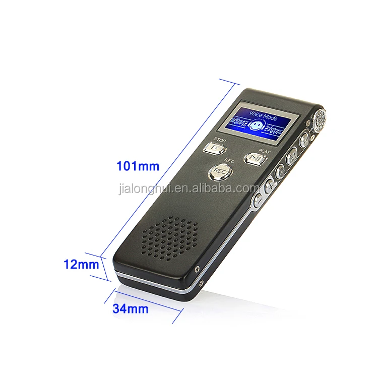 mini digital voice recorder with remote control built-in 8GB memory with MP3 Format