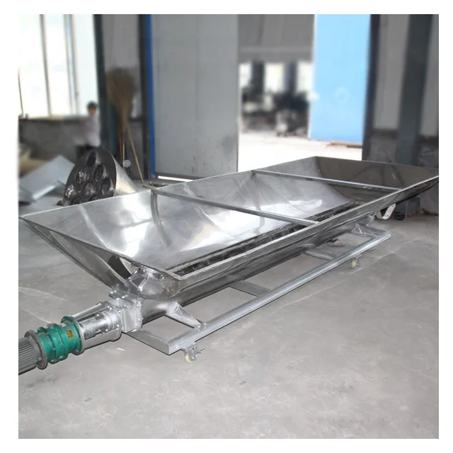 Factory Price Trough Shaped Sand Screw Feeder Spiral Screw Conveyor