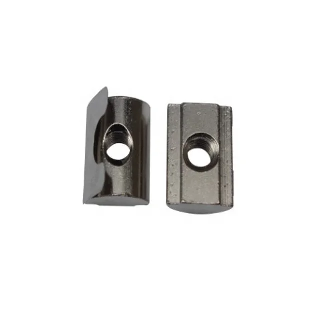 8 slot T nut with spring leaf for aluminum profile