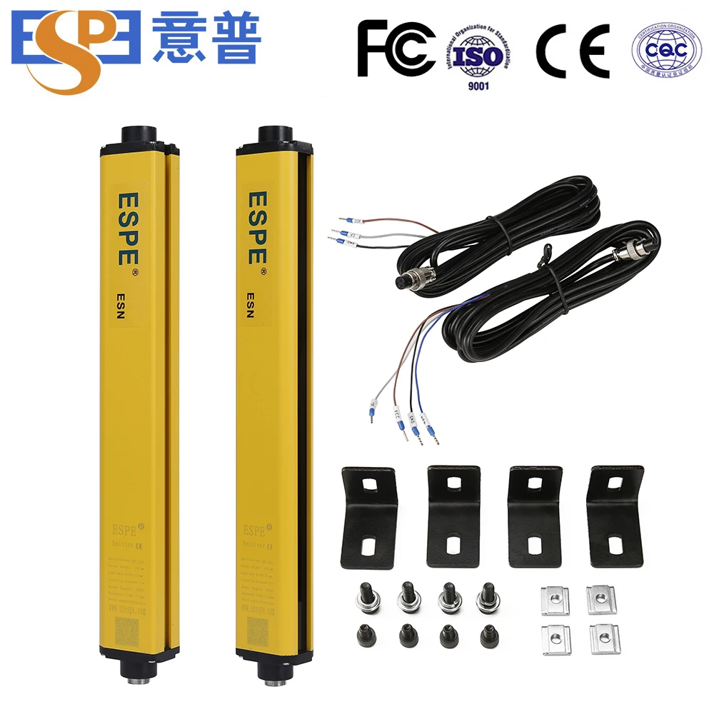 Industry Spacing Security Guard Sensor Safety Light Curtain For Automatic Machine Infrared Light Screen