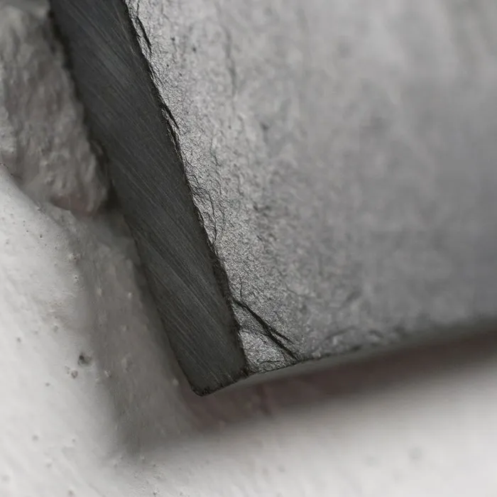 
Factory Direct Price Hanging 40*20*0.5cm Laser Engraved Rectangle Decorative Chalkboard Slate Material 