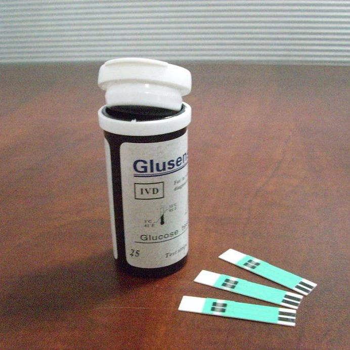 
CE approved Accu News blood glucose strip 