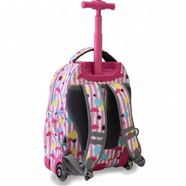  Promotional items for 2019 High Quality Fashion Kids kids school trolley backpack With