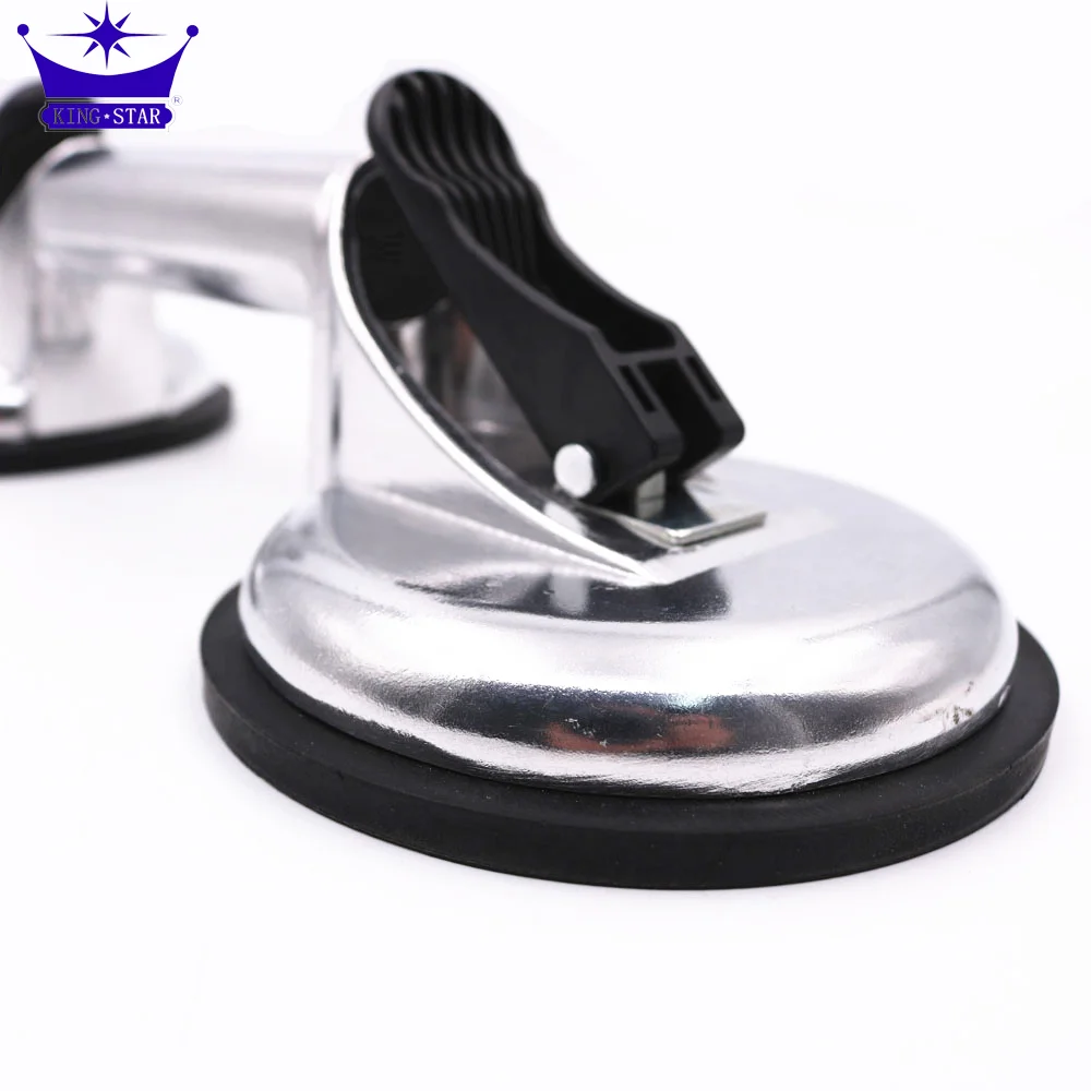 Factory 2 Claw Aluminium Vacuum Heavy Duty Glass Suction Cup Lifter Double Handle Locking