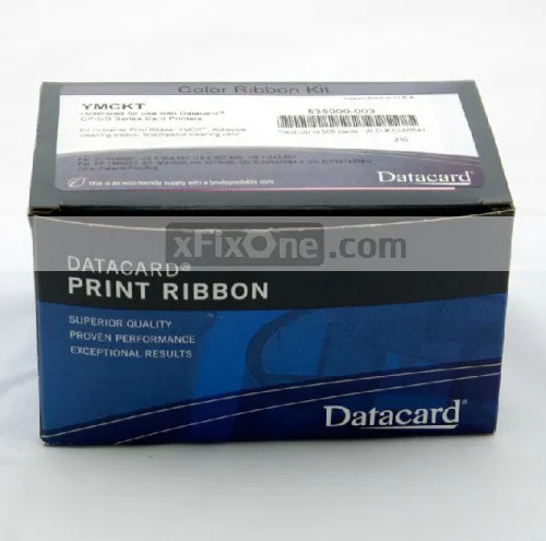 For Datacard CD800 CP40,CP60.CP80 YMCKO color Ribbon/Original Datacard 535000-003 ribbon