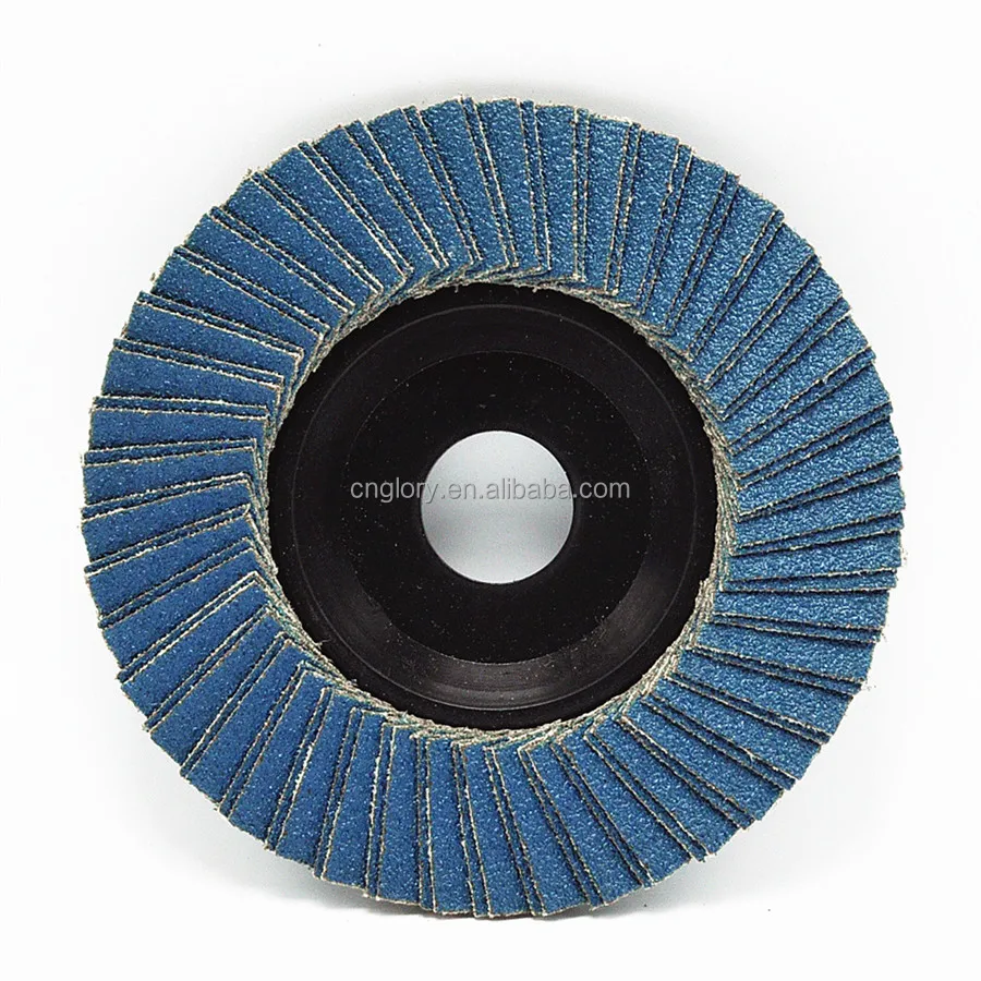 Абразивный дисковый шлифовальный диск GLORY, 4 дюйма, нейлоновая основа, с цирконием, шлифовальные диски