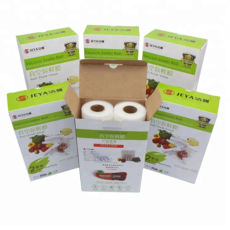 Eco Friendly Plastic Food Packaging Vacuum Sealer Roll