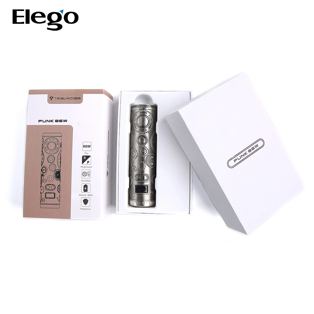 Стильная резьба внешний вид Teslacigs Punk 86W Mod