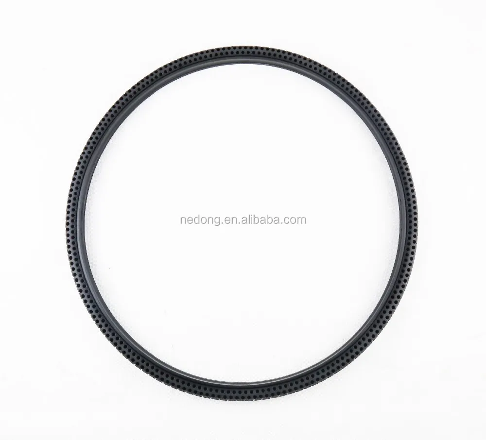 Nedong 24x1-3/8 suitable Manual Wheelchair Tires 24 inch Solid Airless Wheel Chair Tyre