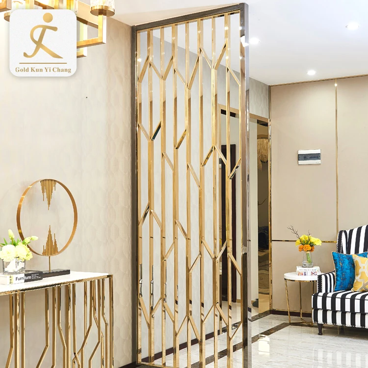 Гостиная SUS легкий номер покрытие делитель перегородки лазерной полые вырезать из металла нержавеющая сталь перегородка экран