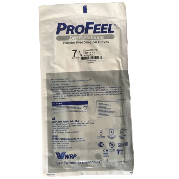 
Surgical glove sterilize paper bag 