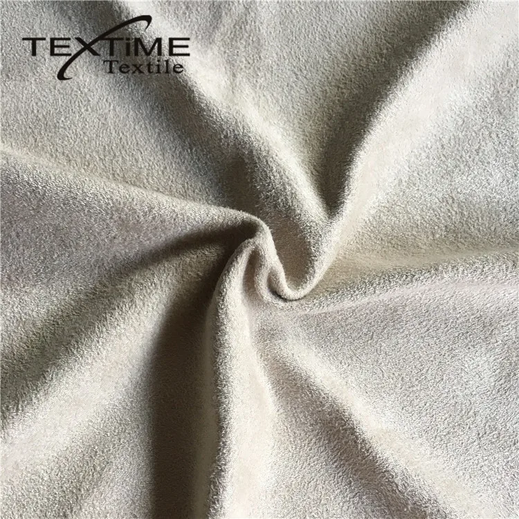 
Perfect 4 Way Stretch Weft Knitted Double Sided Brushed Suede Fabric 