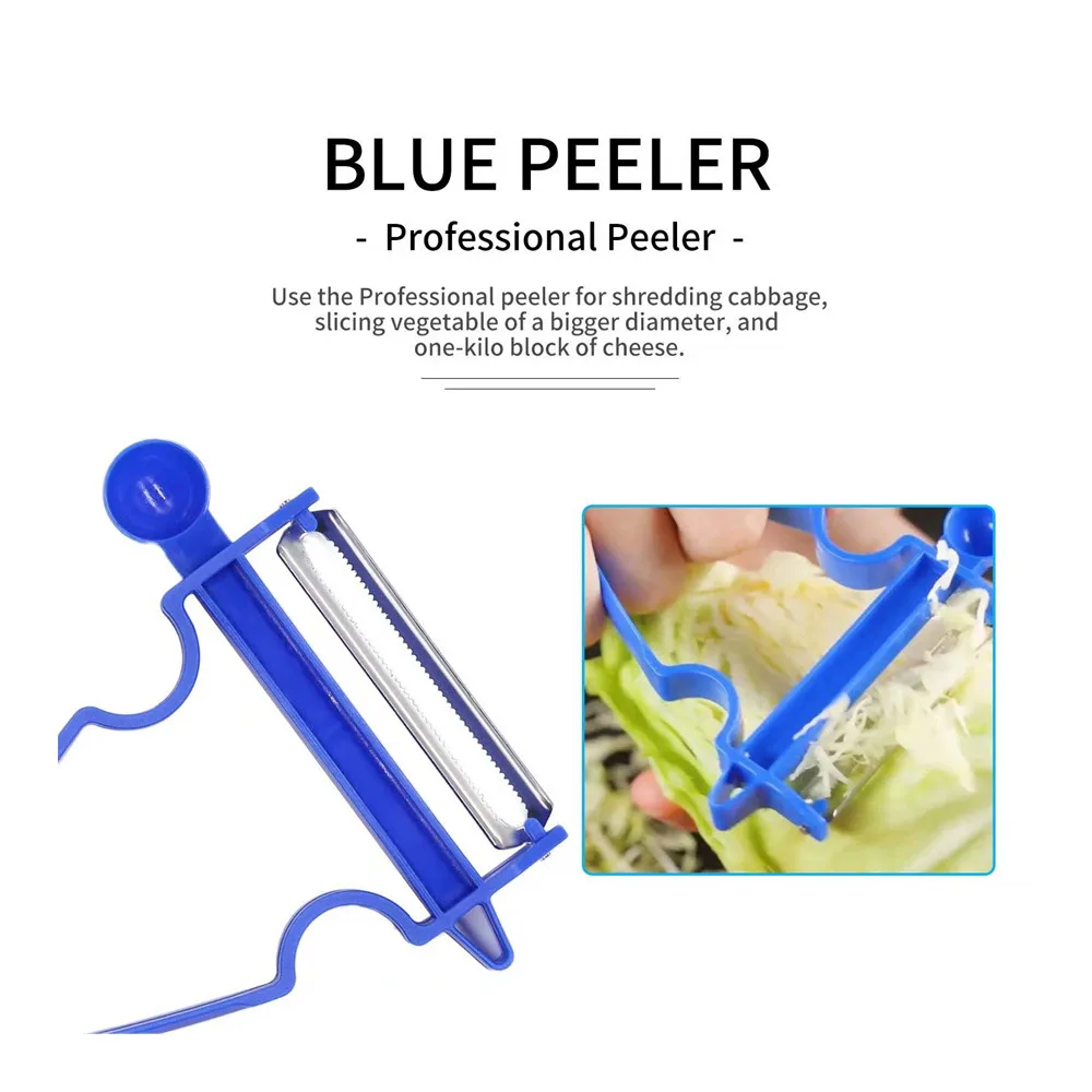 2021 Latest Design Stainless Steel 3pcs Magic Trio Peeler
