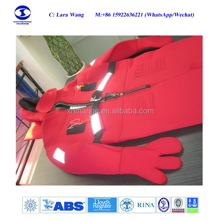 SOLAS Marine Immersion Suit Neoprene Life saving Immersion Suit