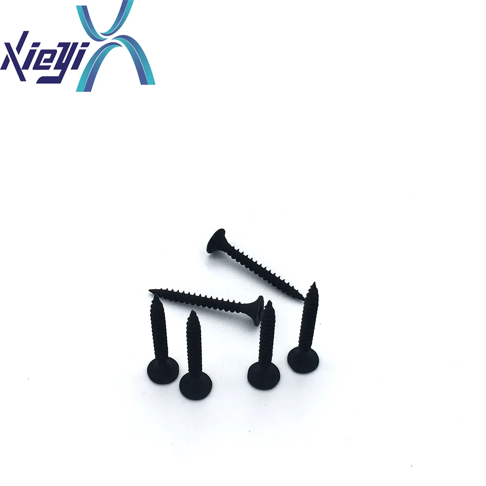 
Black phosphated drywall screws Bugle Head Gypsum Sheetrock Drywall Screws 