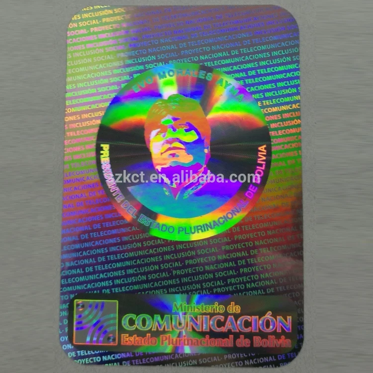 
Customize New Design Labels Secure 3d Hologram Sticker 