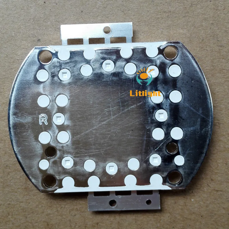 High Power 30W 50W 100 watt  Chip Bi color 660nm 460nm 4:1 Red+Blue 100W COB LED Module for plant grow lamp