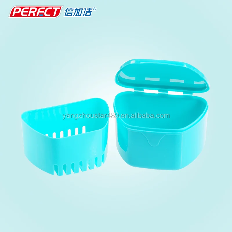 Oral Care Dental Toothbrush Box Adult for Denture Bath