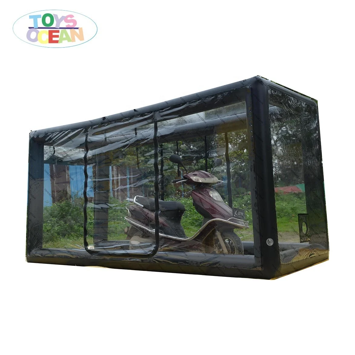 Inflatable Motorcycle Cover Capsule Bubble for Indoor