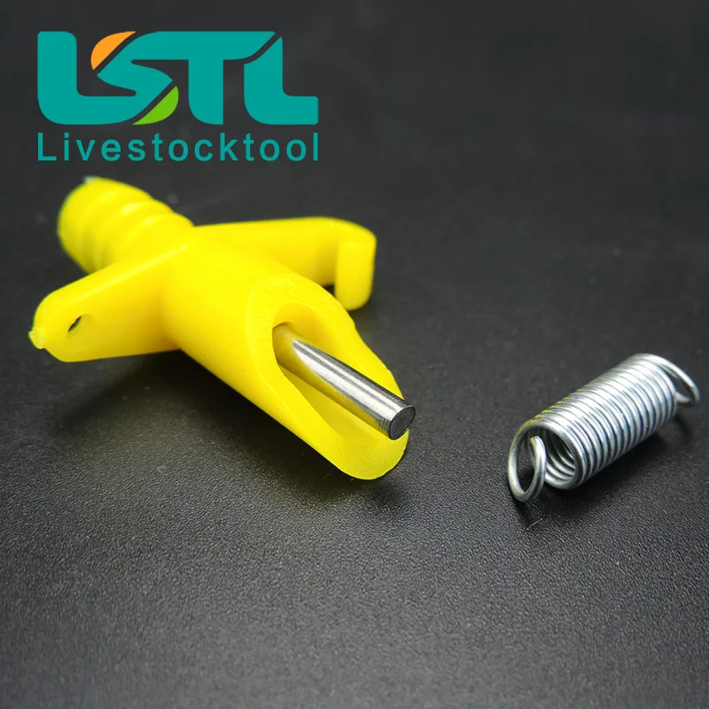 100pcs per bag Rabbit Drinking Automatic Nipple Water Rabbit Mouse Nipple Water Drinker Rodent Water Feeder Poultry Farm Animal