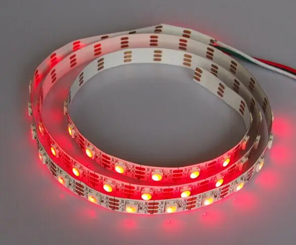 Волшебный Цвет WS2811 5 в постоянного тока Светодиодная лента с IC каждый светодиод Адресуемая контроллеры Высококачественная продукция RGB цифровая