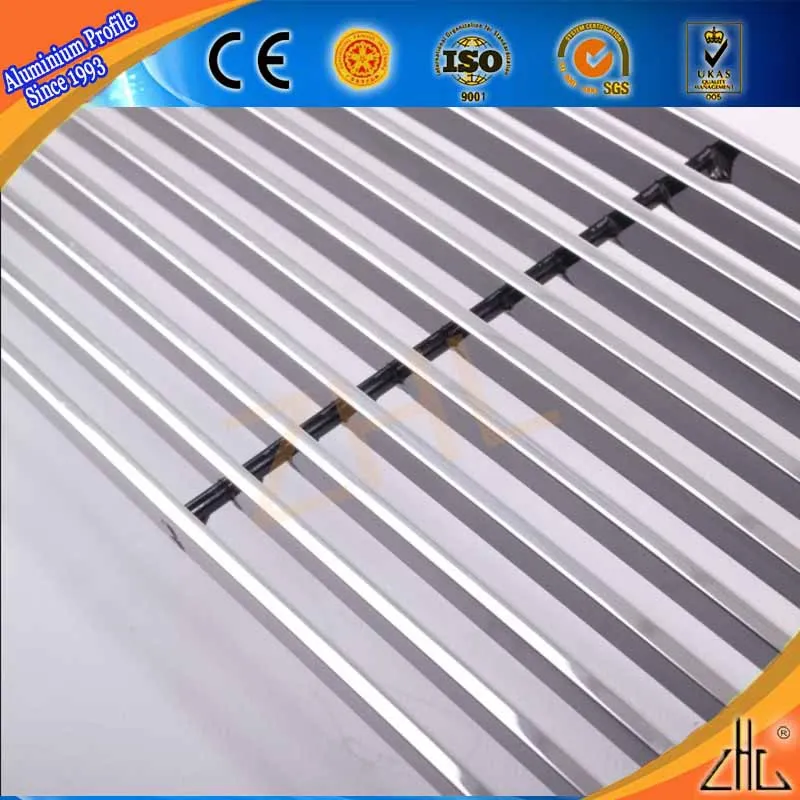 sale oval aluminum / varnish for flat double-sided oval pipes / shiny good aluminum profile oval
