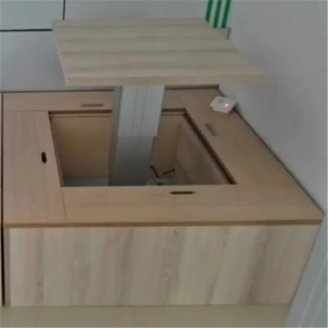 Wholesale Tatami Lifting Column Hand Crank  Table Base Adjustable Height  Pedestal Tea Table Base for Restaurant