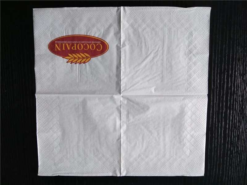 Пищевые Коктейльные салфетки 40*40 см от китайского