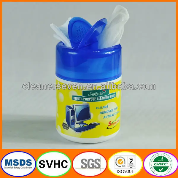 2014 new design wet wipes screen, anti-static cleaning wipes, antibacterial wet wipes