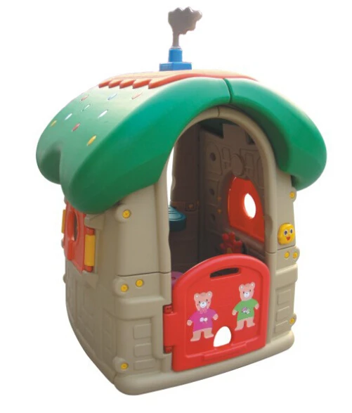 Role play Loving chocolate cheap plastic playhouses for kids