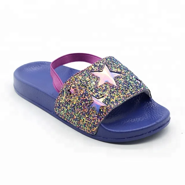 Brightening Upper Fashion Star Kids PCU Slides Slipper