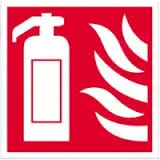 Extinguisher Reflective PVC Sign,Fire Extinguisher Sign
