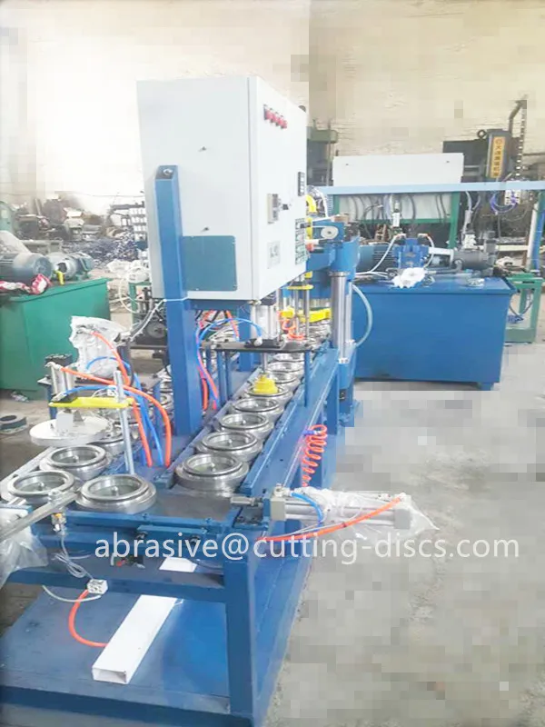 105-125mm cutting wheel grinding wheel making machine