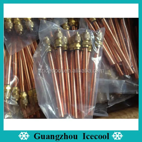 Cheap price 100mm refrigeration 1/4 copper schrader valve /one way valve /copper check valve