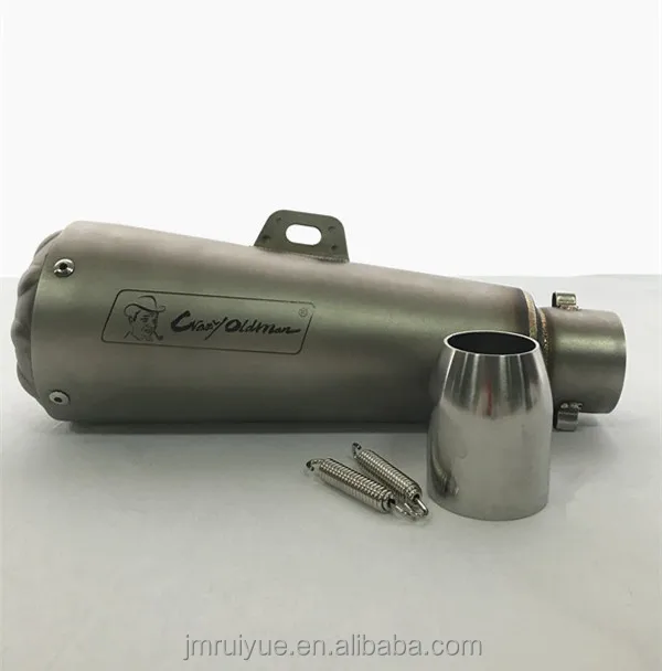 CRAZY OLD MAN motorcycle modified exhaust muffler for 200-600cc