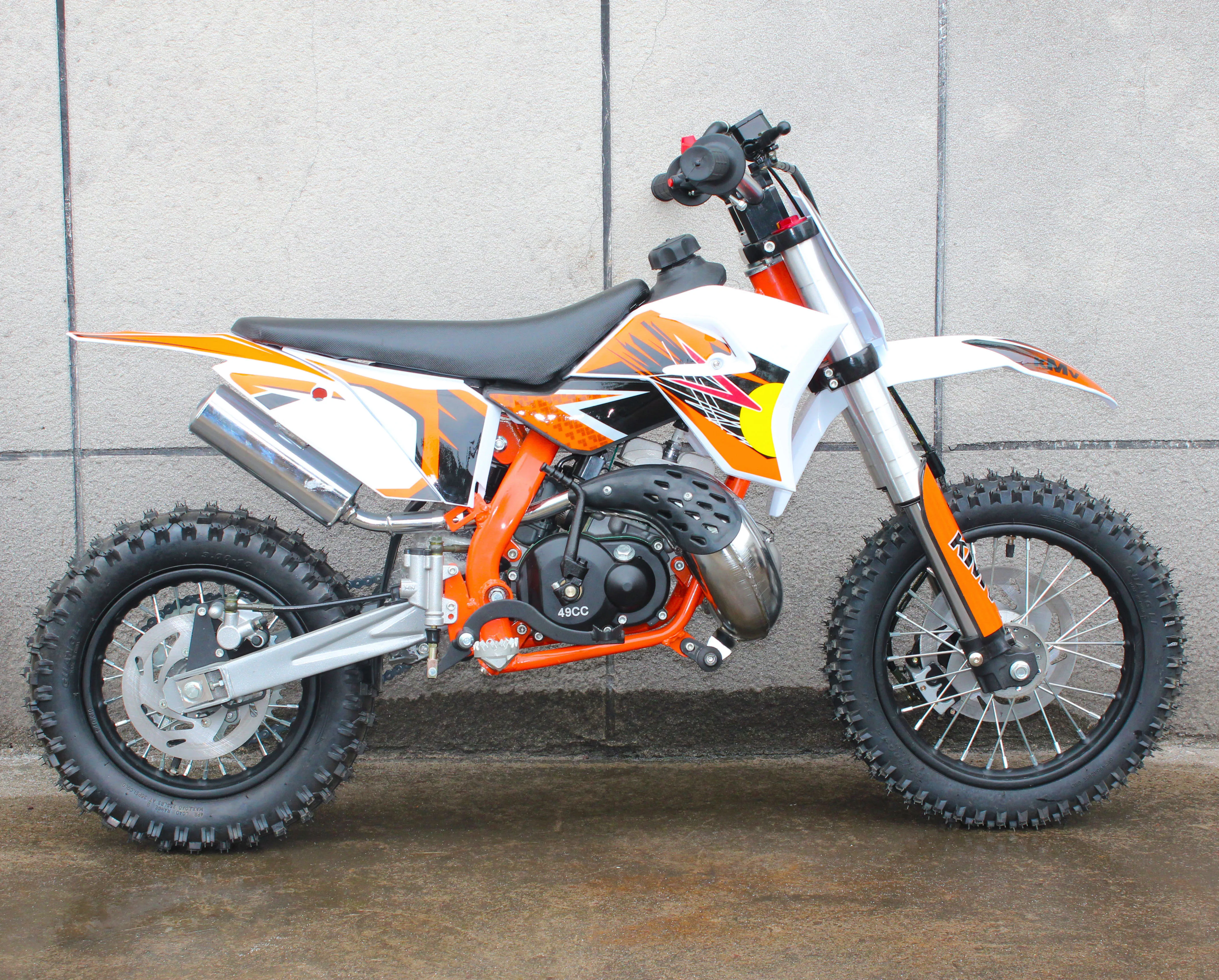 Автоматический мини-Кроссовый детский мотоцикл KOSHINE, 50 куб. См