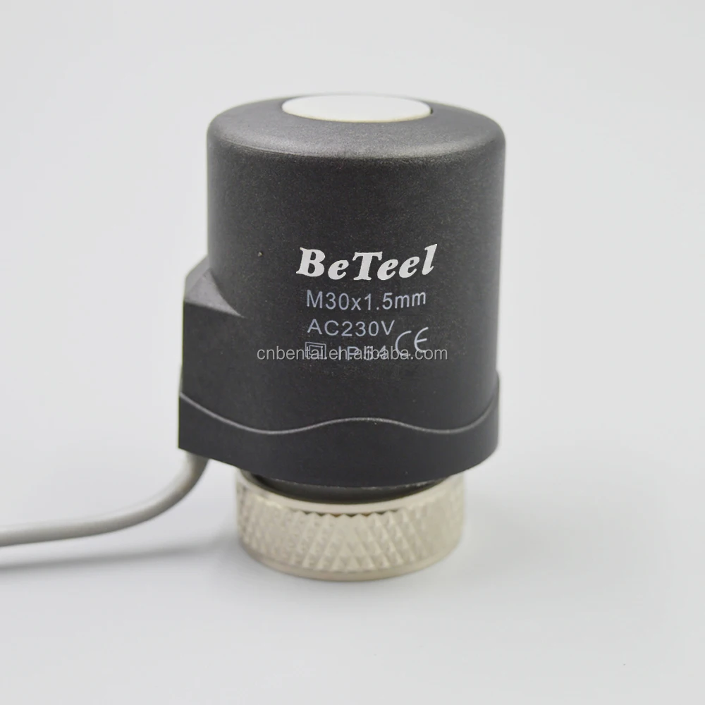 wholesale 12v 24v 230v 220v linear electric thermal wax actuator price for home heating system