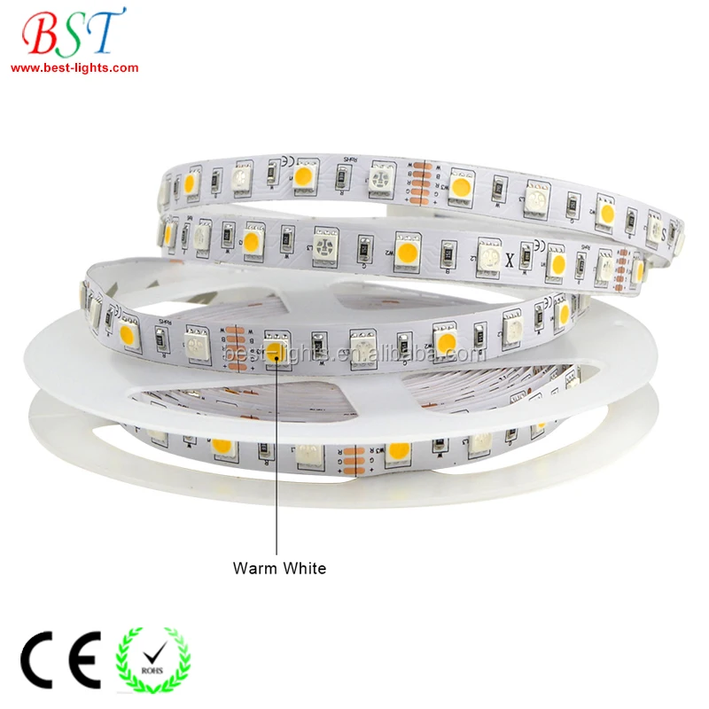 High Quality, DC12V/DC24V, Waterproof/Non-waterproof Available, Flexible 5050 RGBW/RGB LED Strip