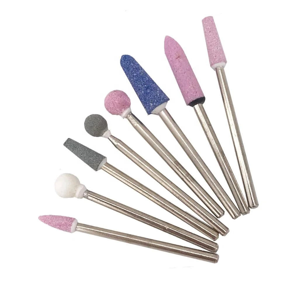 Pedicure podiatry manicure nail cuticle work mounted stone drill bit bur