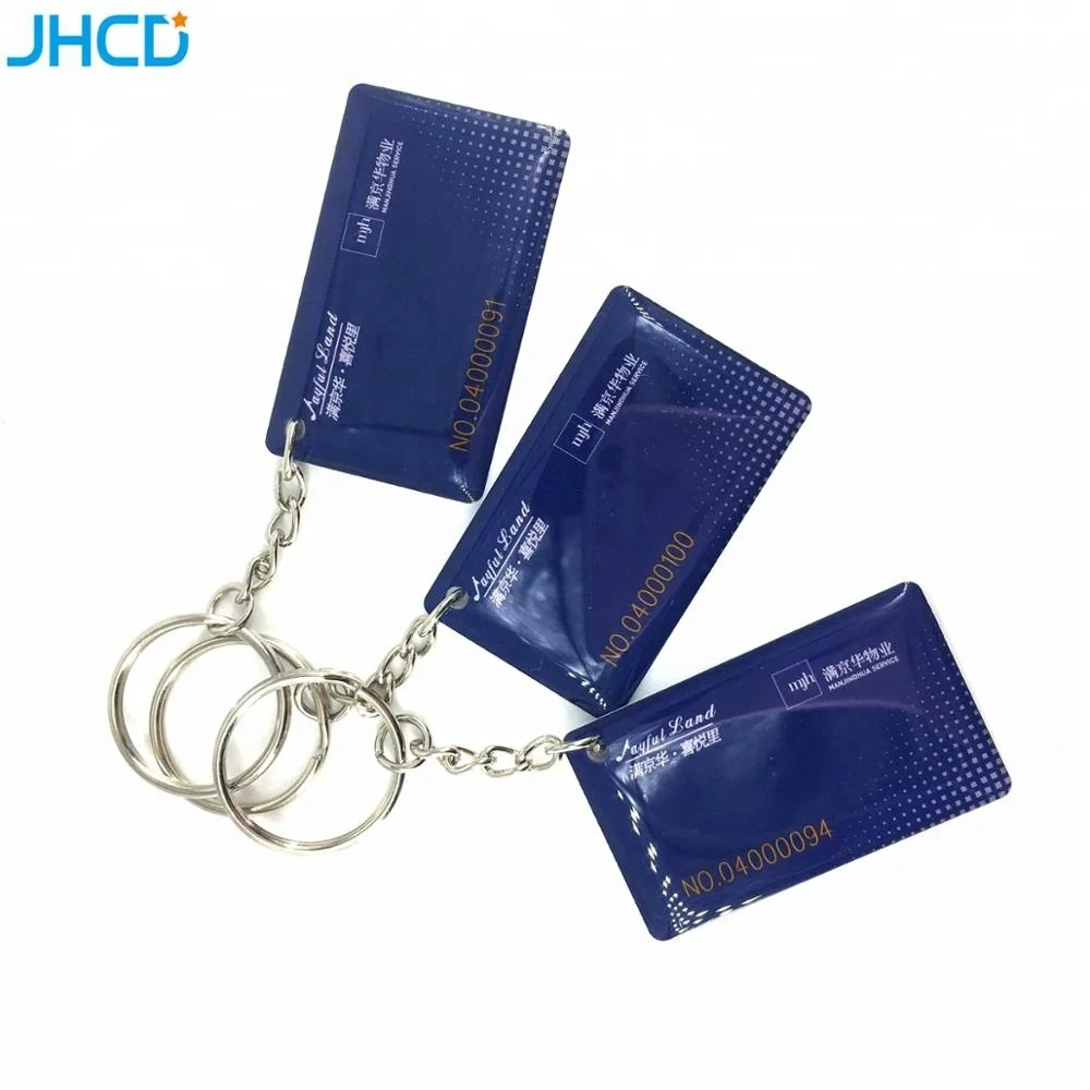 Factory price; wholesale passive 125khz smart nfc epoxy key fob